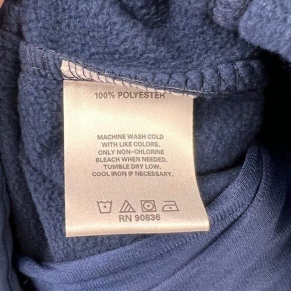 Duke's Mayonnaise Port Authority Tech Zip Up Jacket Navy L - Picture 6 of 7